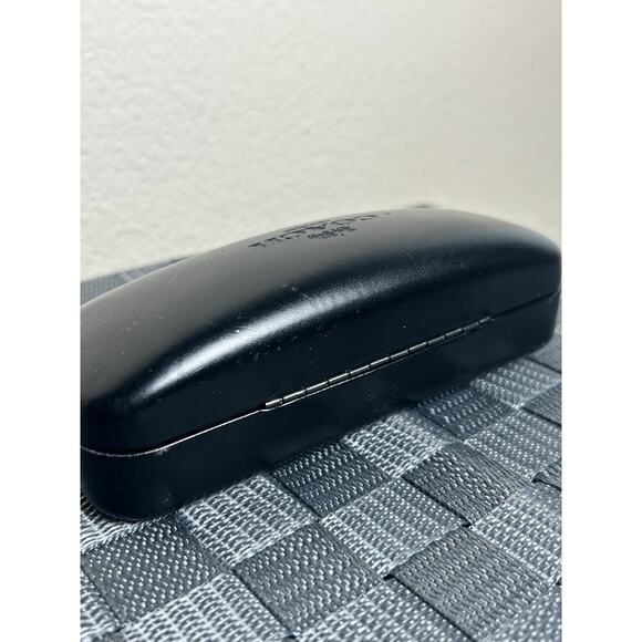 Coach Black Glasses Case Designer Sunglasses Eyewear Protective Case - Picture 8 of 10